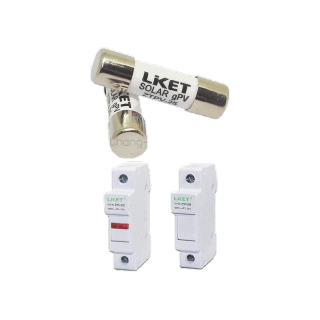 โปรโมชั่น : ฟิวส์ LKET แท้ dc 1000V 10A 12A 16A 20A 25A 32A สำหรับระบบโซล่าเซลล์ ฐานฟิวส์ DC 1000V กระปุกฟิวส์ ฟิว ตลับฟิวส์
