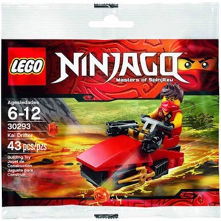 LEGO : No.30293 LEGO NINJAGO KAI DRIFTER POLYBAG ของแท้ 100%