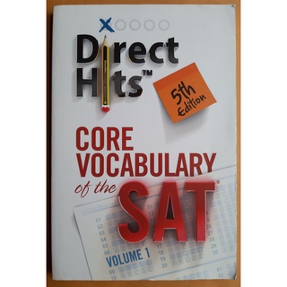 หนังสือภาษาอังกฤษ Core Vocabulary of the SAT (คำศัพท์สำหรับสอบSAT) / มือสอง