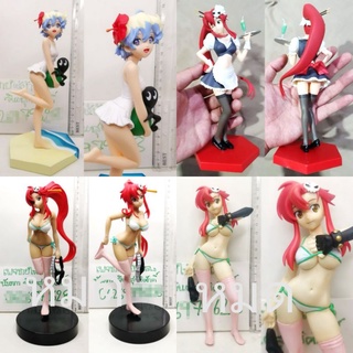 (แท้/มือ2) Gurren-lagann Movie Edition EX Figure Yoko Littner &amp; Nia  โยโกะ ริทโทน่า ผม สีแดง อภินิหารหุ่นทะลวงสวรรค์