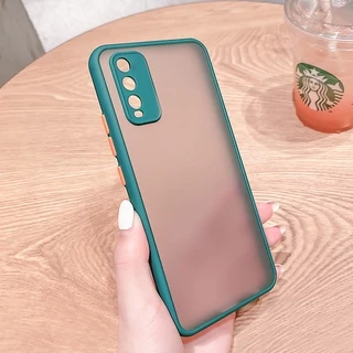 เคส VIVO Y02S เคสขอบสีหลังด้านVivo Y76 5G/V23E/V21 5G/Y72/Y31 2021/Y12S/Y20 Y52 5G Y3S Y12A เคสป้องกันกล้อง 025