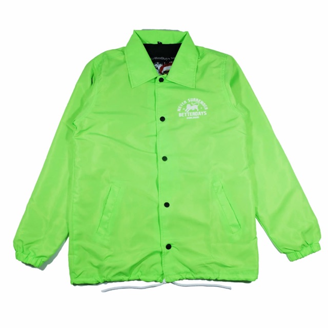Windbeaker Coach Jacket สีเขียว Betterdays - Btrdys LIONKING
