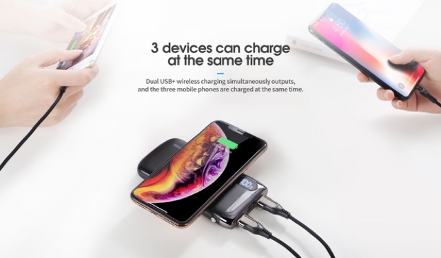 Joyroom D-M194 Wireless Charger Power Bank 10000mah(รับประกัน2ปี ...