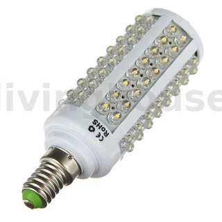 พร้อมส่ง หลอดไฟ Led 108 ดวง E14 7W 450Lm 220V ประหยัดพลังงาน สีขาวบริสุทธิ์