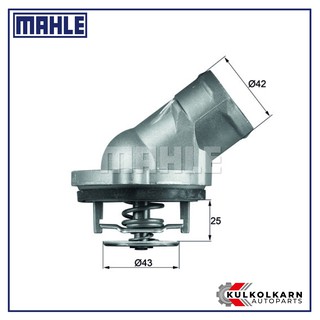 MAHLE วาลว์น้ำ+เสื้อ BENZ W202 W203 W210 W211 C218 W222 / M112 M113 รุ่นใหญ่ (TI 45 87D)