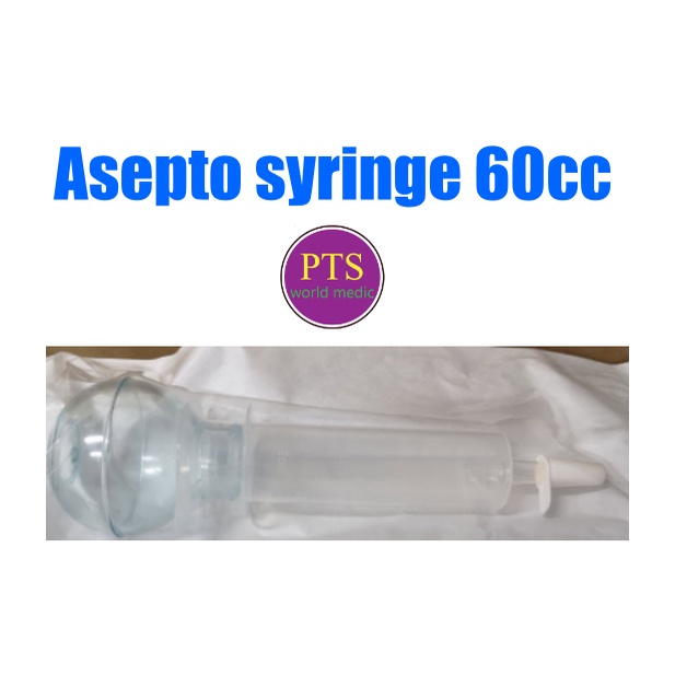 Asepto syringe clear bulb type 60cc