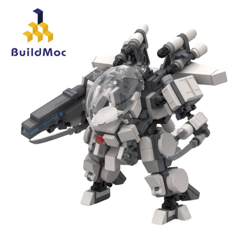 หุ่นยนต์เลโก้ Buildmoc AF-03 war mech S.T.A.R.S. ของเล่นตัวต่อ Alpha เกมคลาสสิก ของขวัญ สําหรับเด็ก DIY