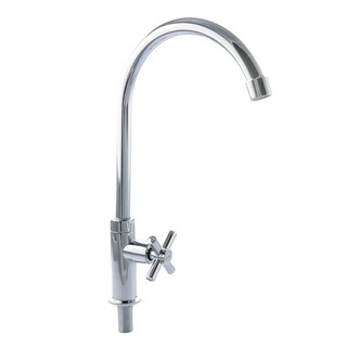 ก๊อกซิงค์เดี่ยวเคาน์เตอร์ PN-82C12 สีโครม ก๊อกซิงค์ ก๊อกน้ำ ห้องน้ำ SINK FAUCET SINGLE PN-89C11 CHROME