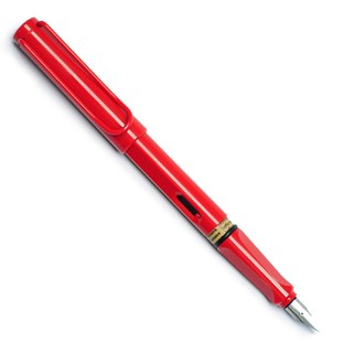 LAMY Safari Pen Red Body Red Dot Clip Limited Edition