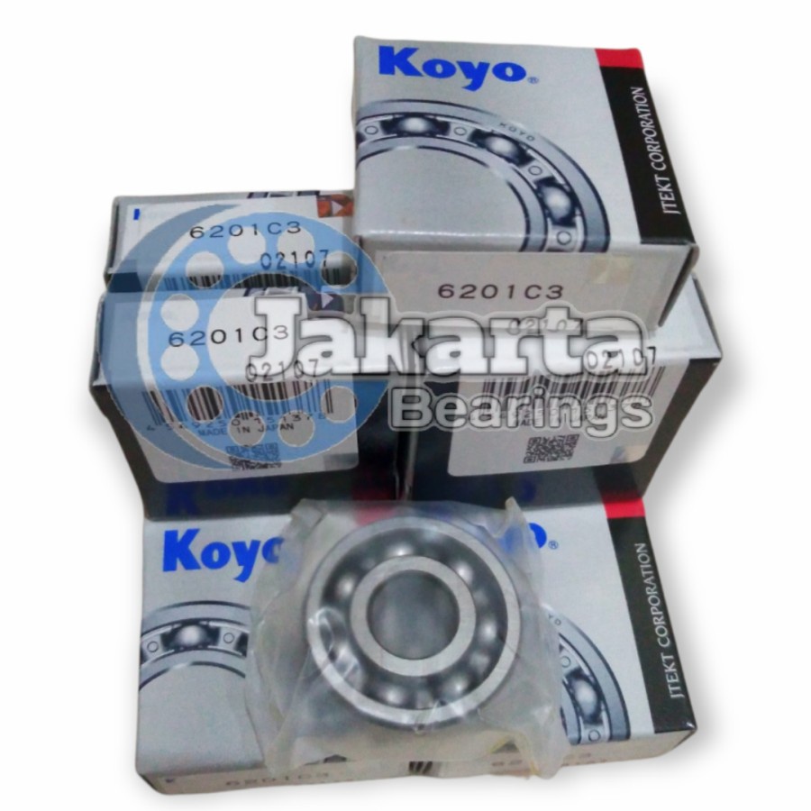 แบริ่ง 6201 / 6201 C3 ธรรมดา KOYO JAPAN