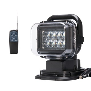 Golight Searchlight ไฟสปอตไลท์ ไฟกู้ภัย ไฟLED 50W พร้อมฐานแม่เหล็ก+รีโมท