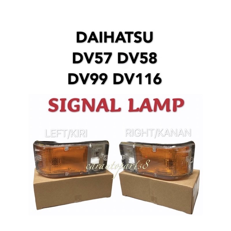 DAIHATSU DV57 DV58 DV99 DV116 SIGNAL LAMP@ANGLE LAMP