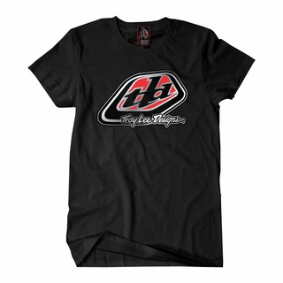 คอตต้อนคอกลมTroy Lee เสื้อยืด ลายทีมแข่งรถ Motorsport พรีเมี่ยม ขนาดใหญ่ 4XL 5XLS-5XL