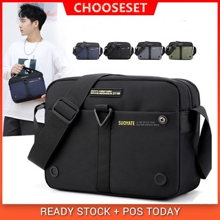 CS Men Bag New Plain Messenger Bag Crossbody Bag Beg Silang Lelaki