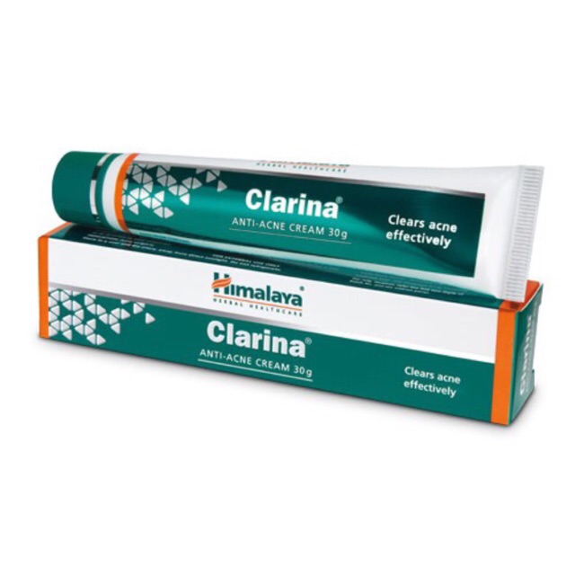 ครีมแต้มสิวขั้นเทพ ! Himalaya-Clarina -Aniti-Acne Cream-30 g. ถูก แปรงแต่งหน้า แปรงไฮไลท์แปลงแต่งหน้า เดรส