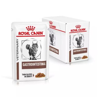 Royal Canin gastrointestinal Pouch 85g (12 ซอง) อาหารเปียกแมวโรยัลคานินโรคท้องเสีย