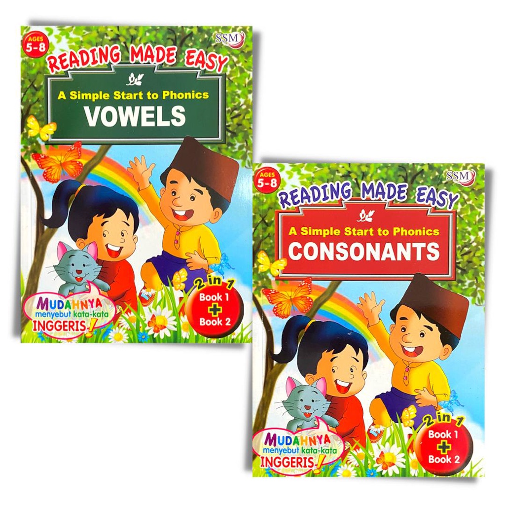 Buku Reading Made Easy Vowels & Consonants