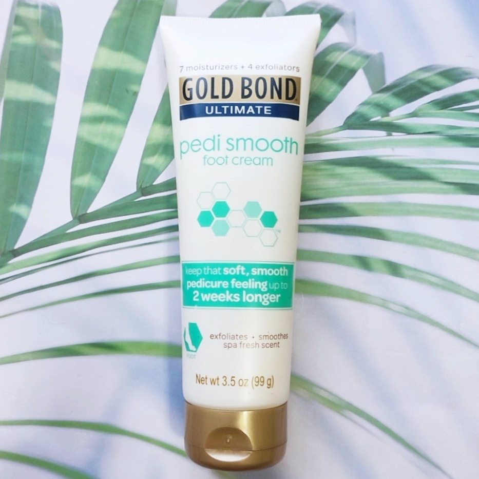 (Gold Bond®) Ultimate Pedi Smooth Foot Cream, Spa Fresh Scent 99 g โกลด์บอนด์ ครีมทาเท้า ส้นเท้า