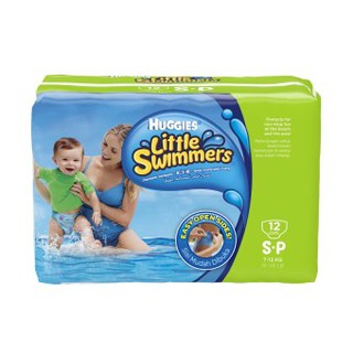 Huggies Little Swimmers ไซส์ S 12 ชิ้น กางเกงผ้าอ้อมสำหรับใส่ว่ายน้ำ