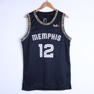 เสื้อกีฬาแขนสั้น ปักลาย Memphis Grizzlies ครบรอบ 75 ปี 2022