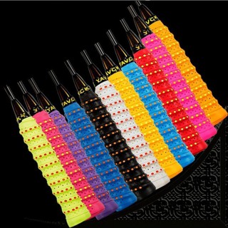 พร้อมส่ง กริ๊บพันด้าม กริปพันด้าม ยี่ห้อ Yavck มี 11 สี มีแกนกลาง เลือกสีได้