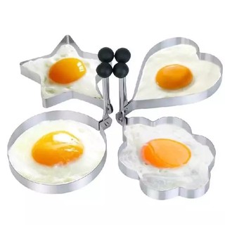 BEST Kitchen Tool Stainless Steel Pancake Mold Ring Cooking Fried Egg Shaper แม่พิมทำอาหารไข่ดาวครัวเหล็กกล้าไร้สนิม