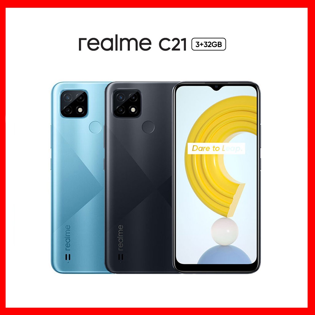Realme C21 (3/32GB) แบต 5000mAh รับประกันศูนย์ 1 ปี | Shopee Thailand