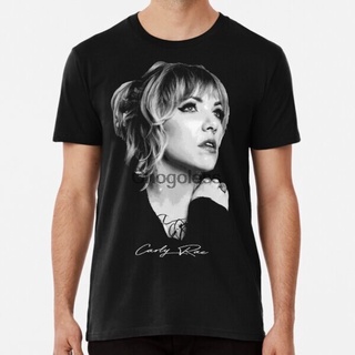 GILDAN เสื้อยืดแฟชั่น แบบนิ่ม พิมพ์ลาย Carly Rae Portrait คุณภาพสูง สําหรับผู้ชาย