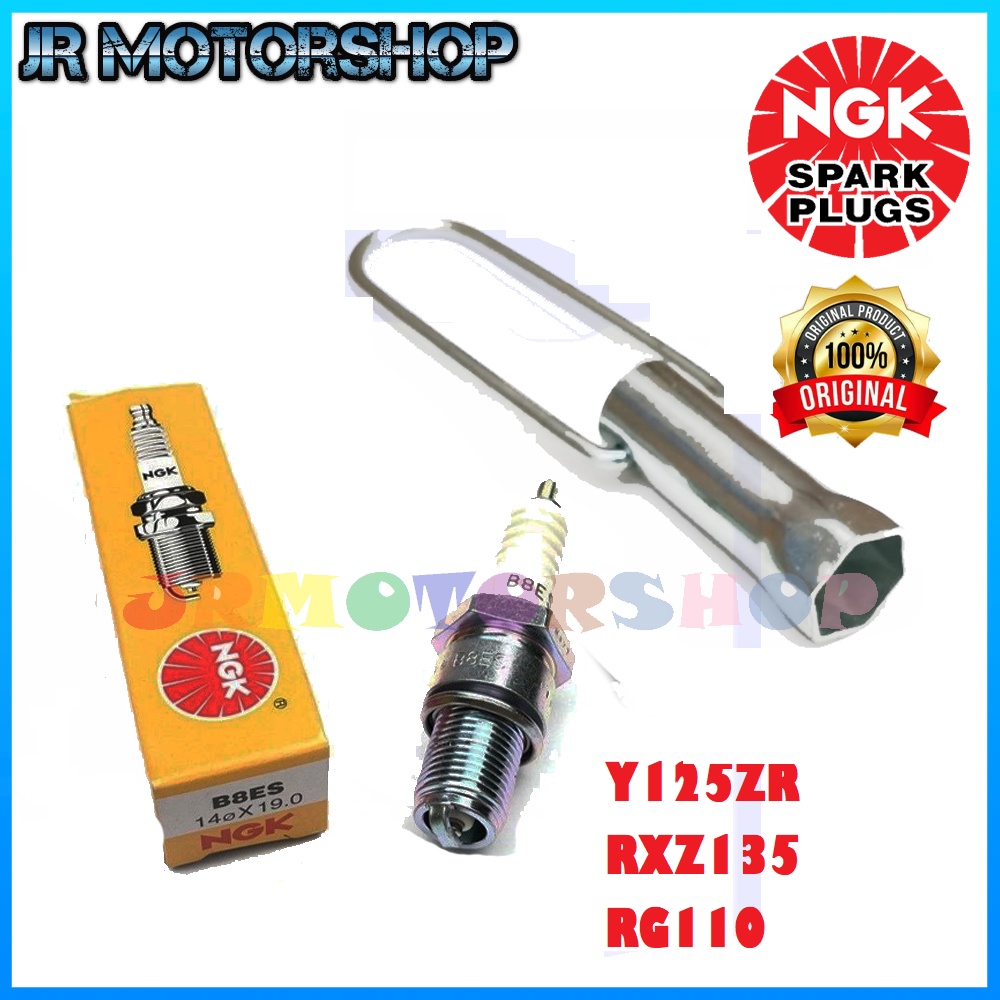 NGK SPARK PLUG B8ES B8 / Y125Z Y125ZR RXZ BELANG150 DINAMIK RG110 TXR150 NSR150 RGV120 PLUG
