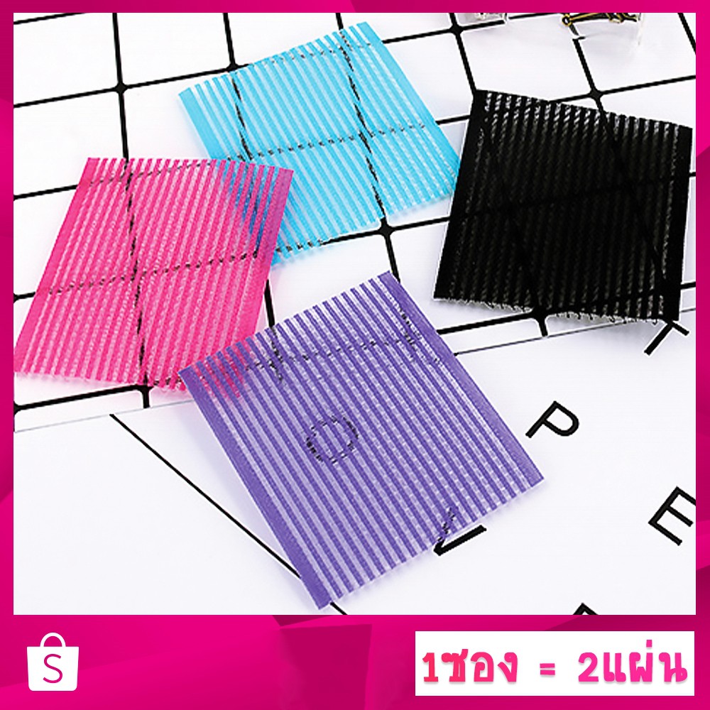 [พร้อมส่ง] แผ่นแปะเก็บไรผม แผ่นเก็บลูกผม ป้องกันผมบังเวลาแต่งหน้า
