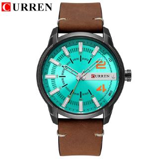 CURREN Top Brand Luxury Fashion Unique Quartz Men Watches Leather Strap Business Wrist Watch Montre Homme  Hombre