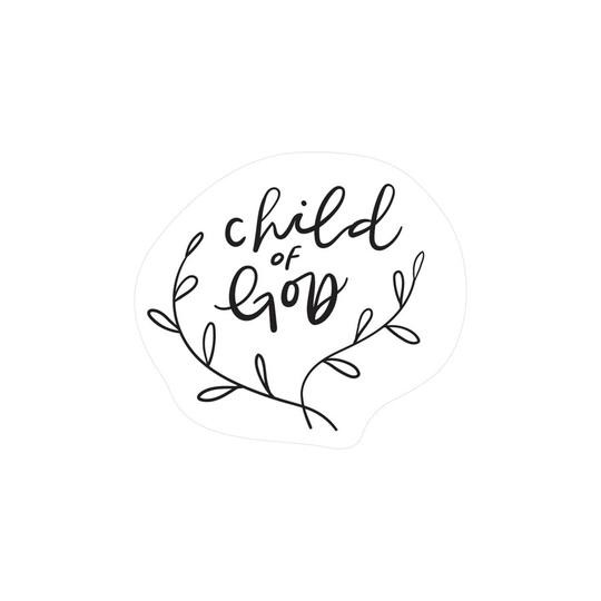 Child of God 1 John 3:1 Mirror Vinyl Decal Sticker Christian