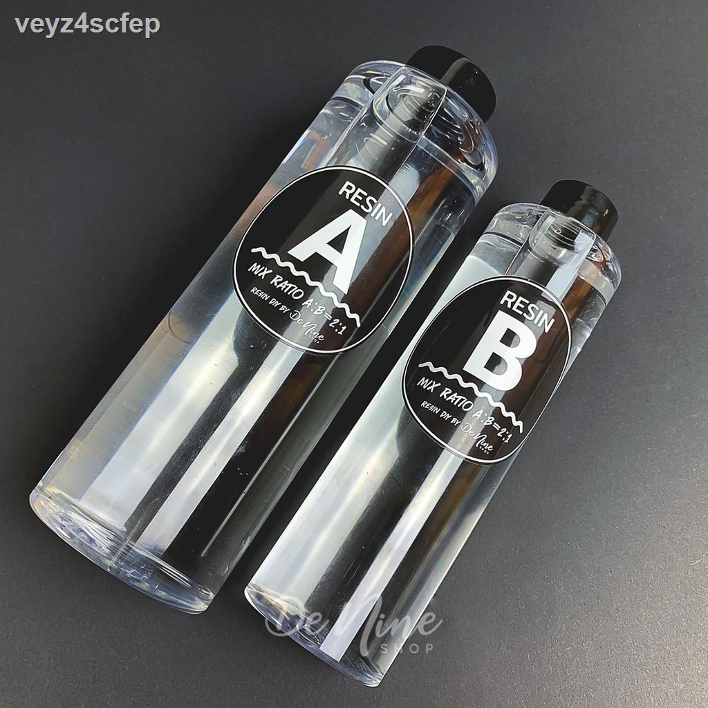 ❅♕✆EPOXY  Resin [เกรดPremium] อีพ็อกซี่ เรซิ่น สำหรับงาน DIY ทำเคส หล่อใส ทำโต๊ะ เทพื้น แถมฟรี ไม้ไอ