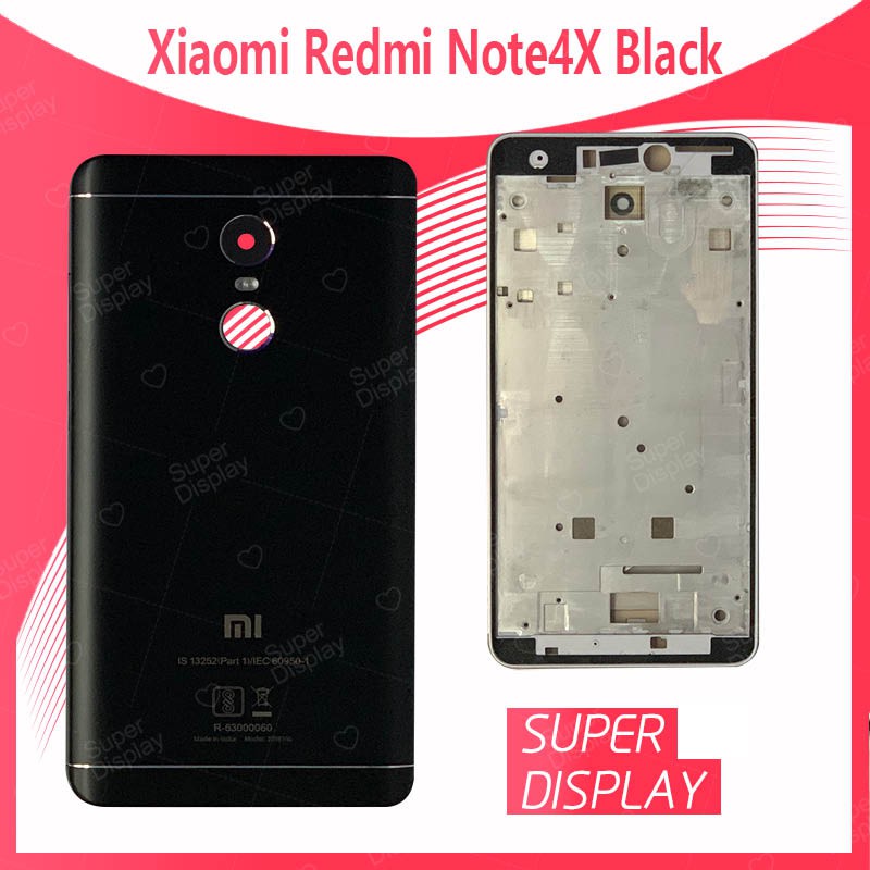Xiaomi Redmi Note 4X อะไหล่บอดี้ เคสกลางพร้อมฝาหลัง Body For xiaomi redmi note4x Super Display