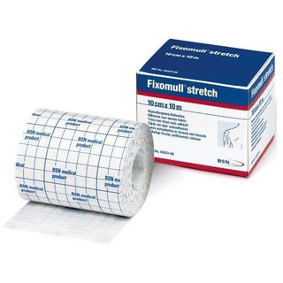 Fixomull stretch ฟิกซ์โซมูล แผ่นปิดแผลอเนกประสงค์ ขนาด 10cm. x 10 m.