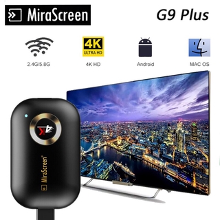 ตัวรับสัญญาณไร้สาย 4 K G G9 Miracast Dlna Airplay Hdmi Mirascreen สําหรับ Youtube Chromecast