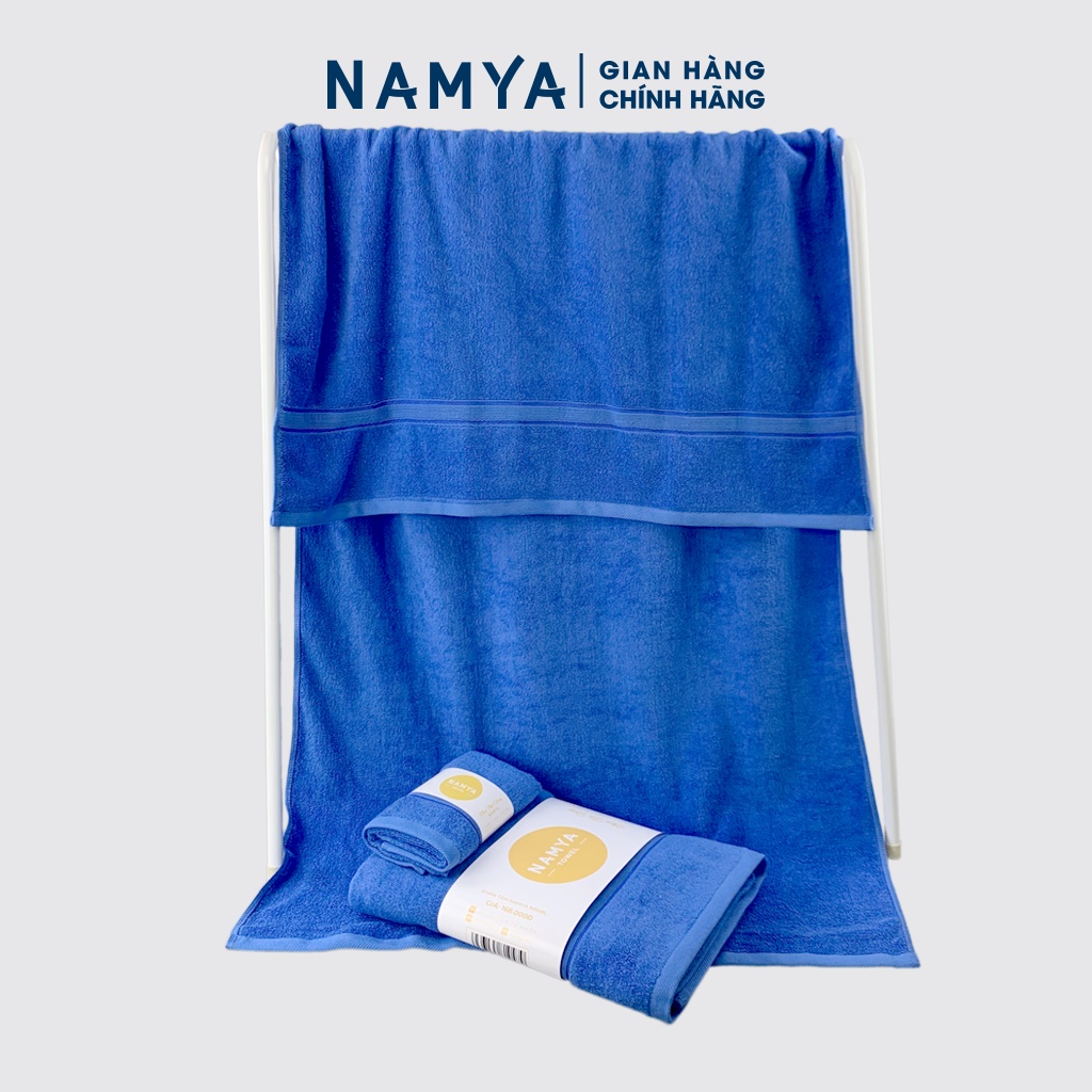 NAMEYA ผ้าเช็ดตัวผ้าฝ้าย ขนาดตั้งแต่ 50x100cm - 70x140cm