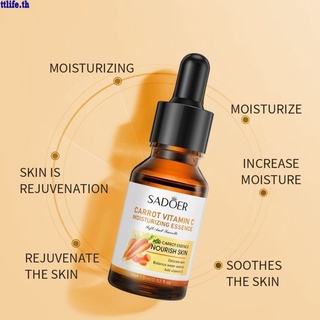 【ANDES】SADOER Vitamin C Serum Refreshing Moisturizing and Moisturizing Skin Care Hydrating Brightening Skin Tone Softening Skin