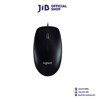 LOGITECH MOUSE(เมาส์) รุ่น M100R USB OPTICAL (BLACK) - รับประกัน 3 Y