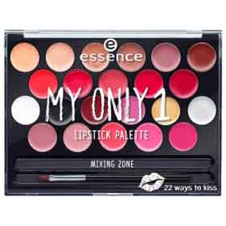 essence my only 1 lipstick palette 01