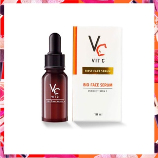 Vitc bio face serum เซรั่มน้องฉัตร รักษาสิว ผิวใส ขนาด  10 ml.