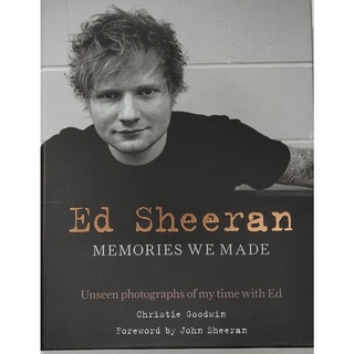 หนังสือ ประวัติ เอ็ด ชีแรน ภาษาอังกฤษ ED SHEERAN: MEMORIES WE MADE