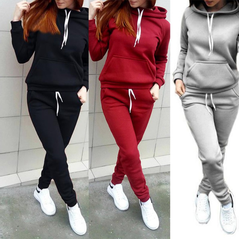 ชุดกีฬา เสื้อฮู้ดดี้ กางเกง ขายาว + เดรส ถูก สินค้าขายดี รีวิว ราคาถูก jumpsuit909