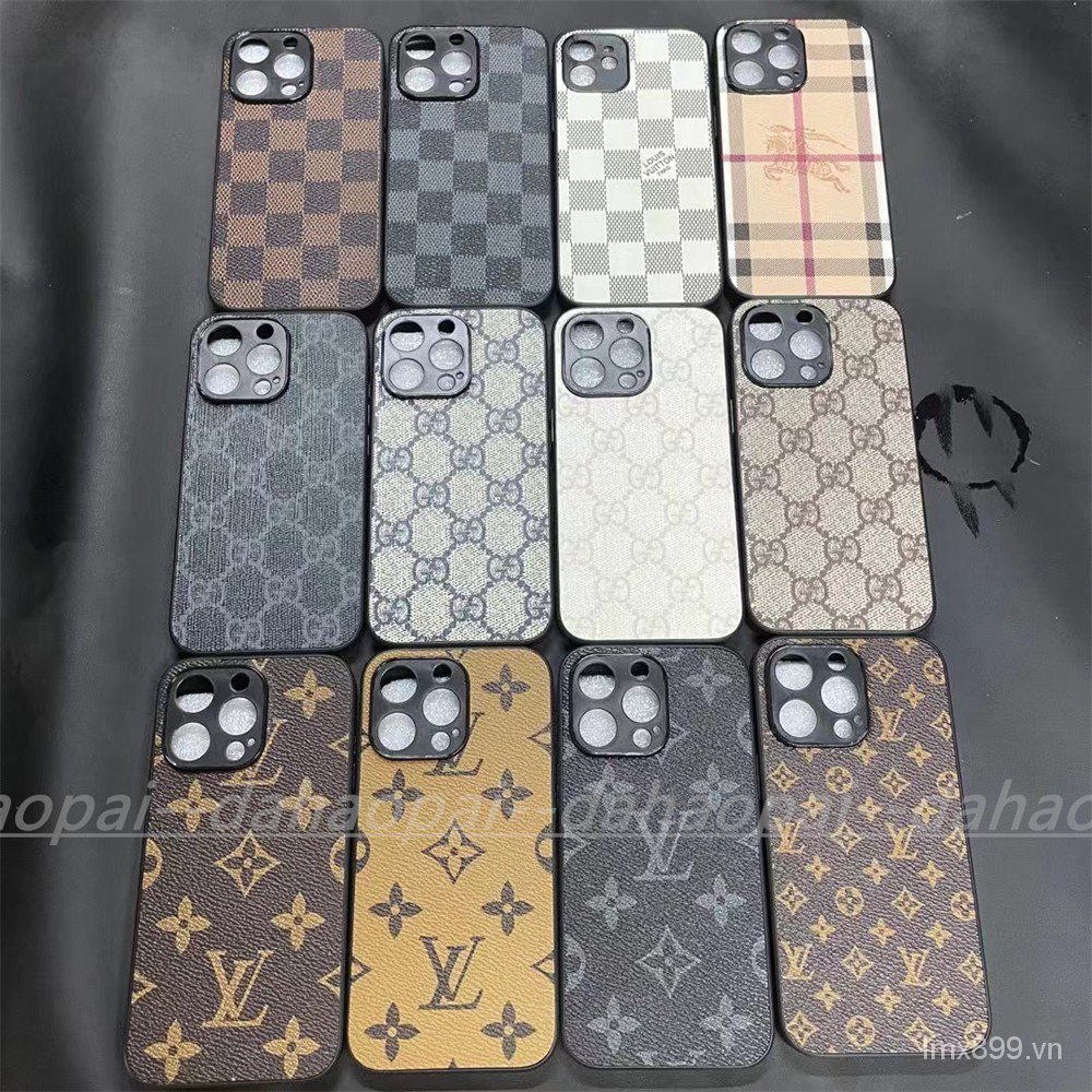 Spot Big Leather iPhoneHousing ที่ใช้งานได้ i13 Pro i12 mini i11 xs max xr i8 i7 i6 plus Case Apple 