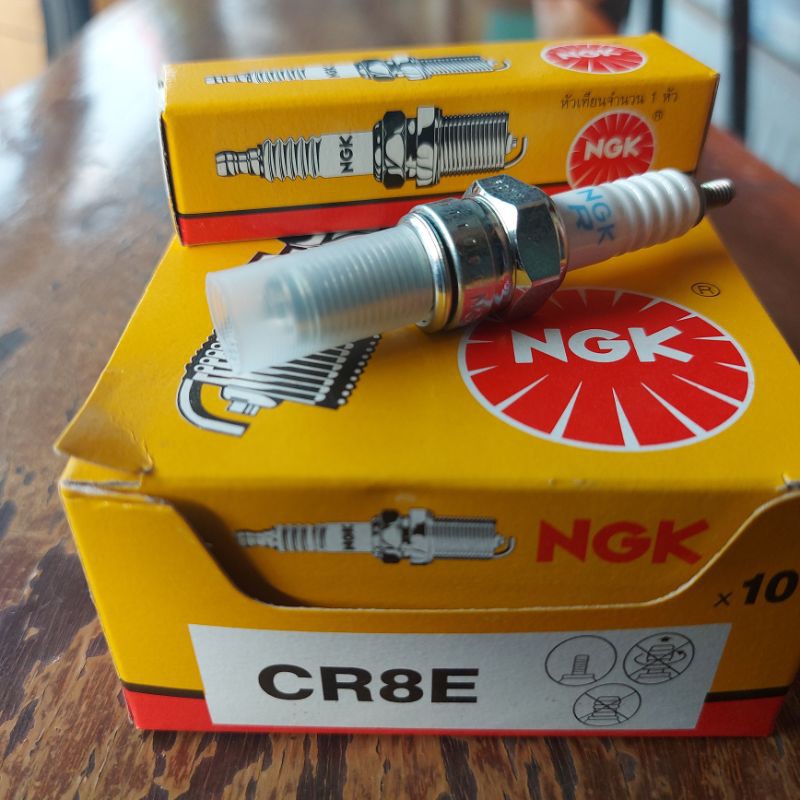 NGK หัวเทียน แท้ !!! สำหรับรถจักรยานยนต์ (CR8E)