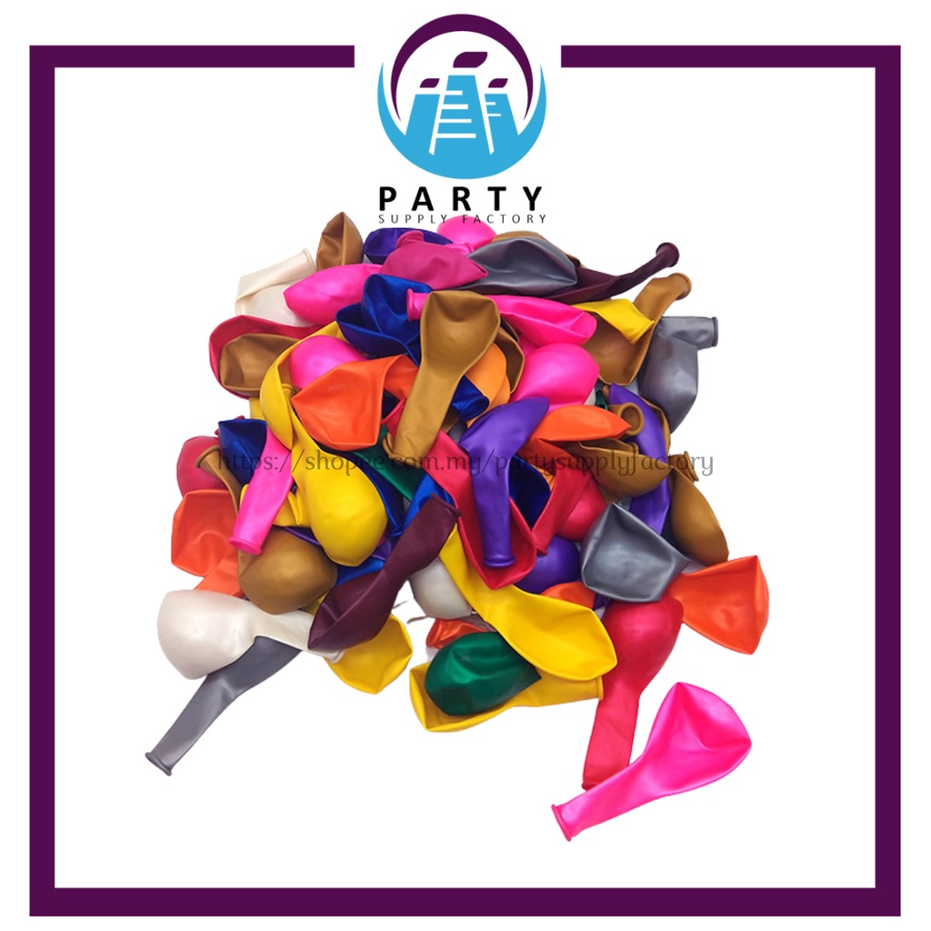 10 นิ้ว LATEX BALLOON / 10INCH BELON LATEX 100 ชิ้น