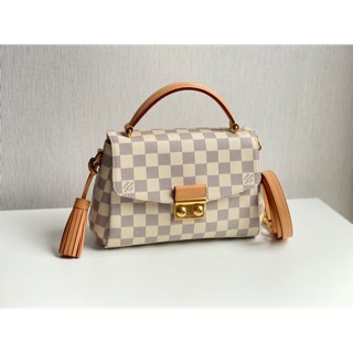 LV croisette DC17 damier whote