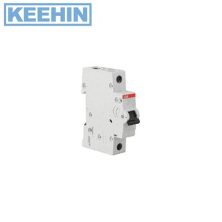 เซอร์กิตเบรคเกอร์ MCB SH201-C 1P 25A 6KA ABB Circuit Breaker MCB SH201-C 1P 25A 6KA ABB