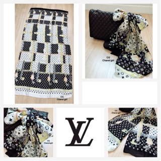 ผ้าคลุมไหล่ /ผ้าพันคอ style  Brand  Louis Vuitton