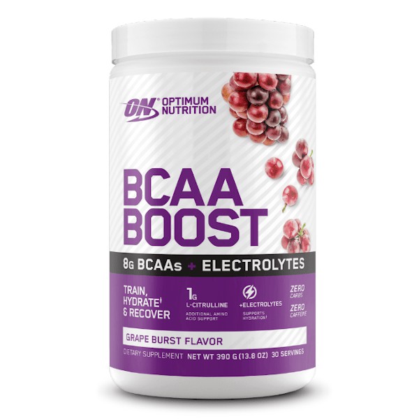 Optimum Nutrition Boost BCAA 30serve Electrolytes บีซีเอเอ เร่งการฟื้นฟู ป้องกันการสลายตัวของกล้ามเนื้อ